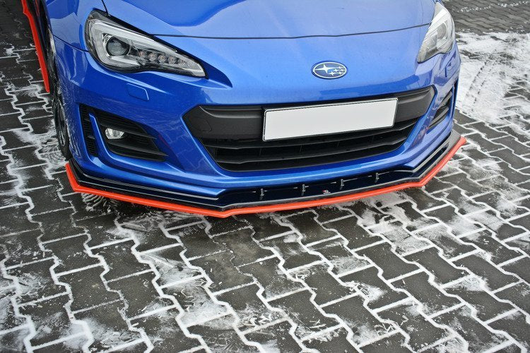 Front Splitter V.4 suitable for Subaru BRZ Mk1 Facelift