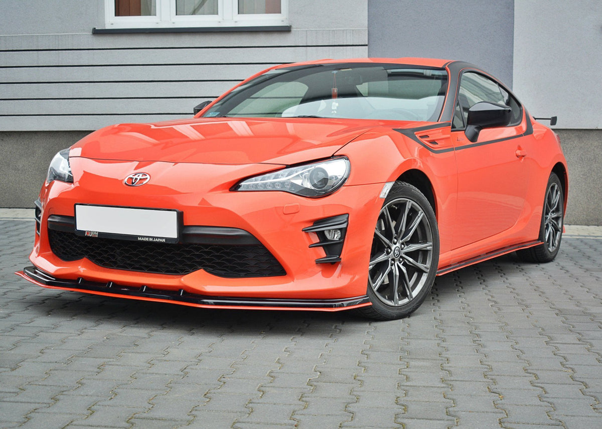Front Splitter V.4 suitable for Toyota GT86 Facelift