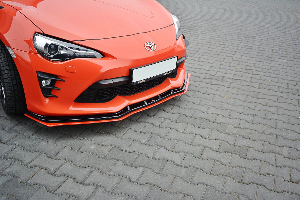 Front Splitter V.4 suitable for Toyota GT86 Facelift