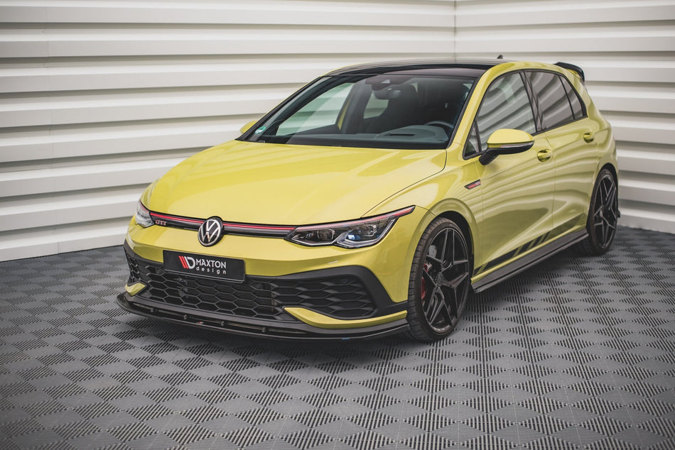 Front Splitter V.4 suitable for Volkswagen Golf GTI Clubsport Mk8