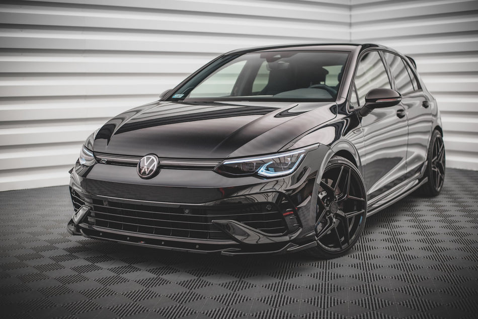 Front Splitter V.4 suitable for Volkswagen Golf R Hatchback / Variant  Mk8