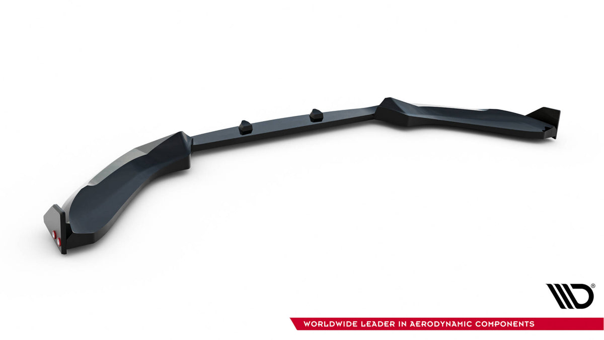 Front Splitter V.5 + Flaps suitable for BMW 1 M-Pack / M140i F20 Facelift