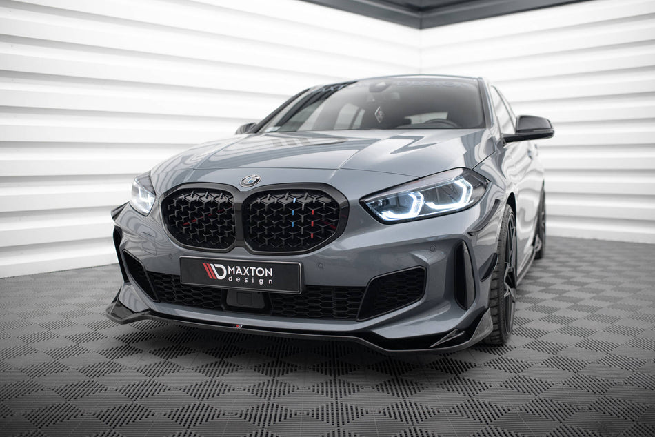 Front Splitter V.5 for suitable for BMW 1 M-Pack / M135i / 128ti F40