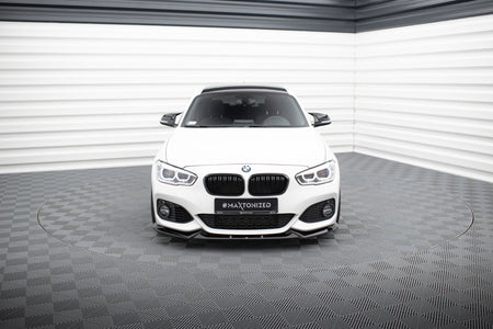 Front Splitter V.5 suitable for BMW 1 M-Pack / M140i F20 Facelift