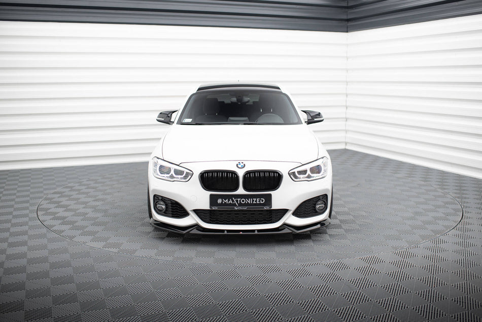 Front Splitter V.5 suitable for BMW 1 M-Pack / M140i F20 Facelift