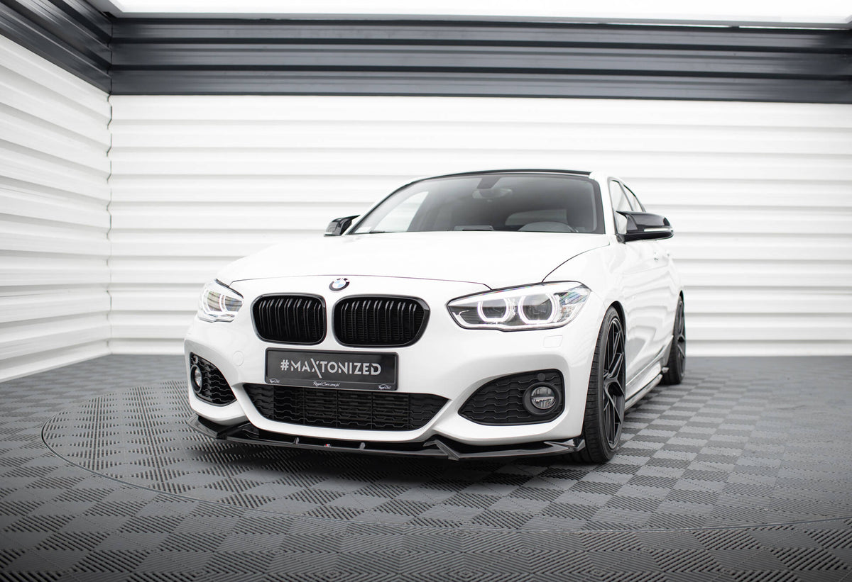 Front Splitter V.5 suitable for BMW 1 M-Pack / M140i F20 Facelift