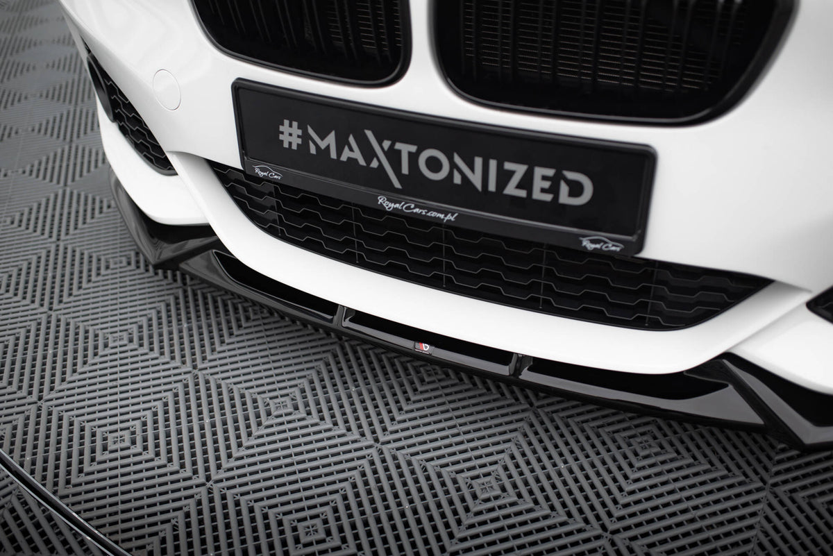 Front Splitter V.5 suitable for BMW 1 M-Pack / M140i F20 Facelift