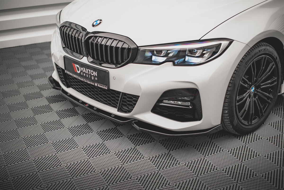 Front Splitter V.5 suitable for BMW 3 G20 / G21 M-Pack
