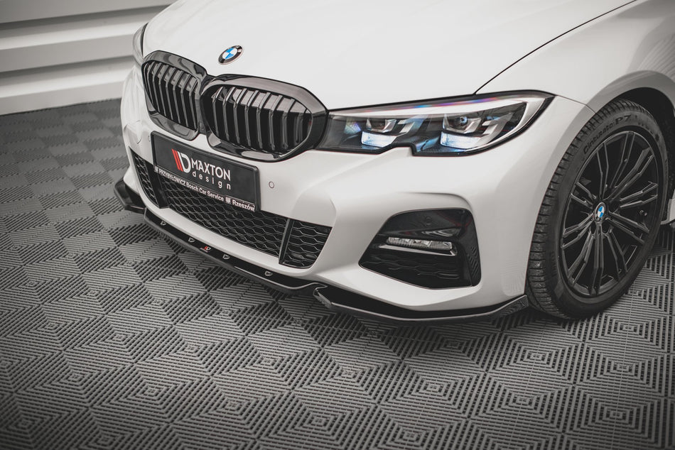 Front Splitter V.5 suitable for BMW 3 G20 / G21 M-Pack