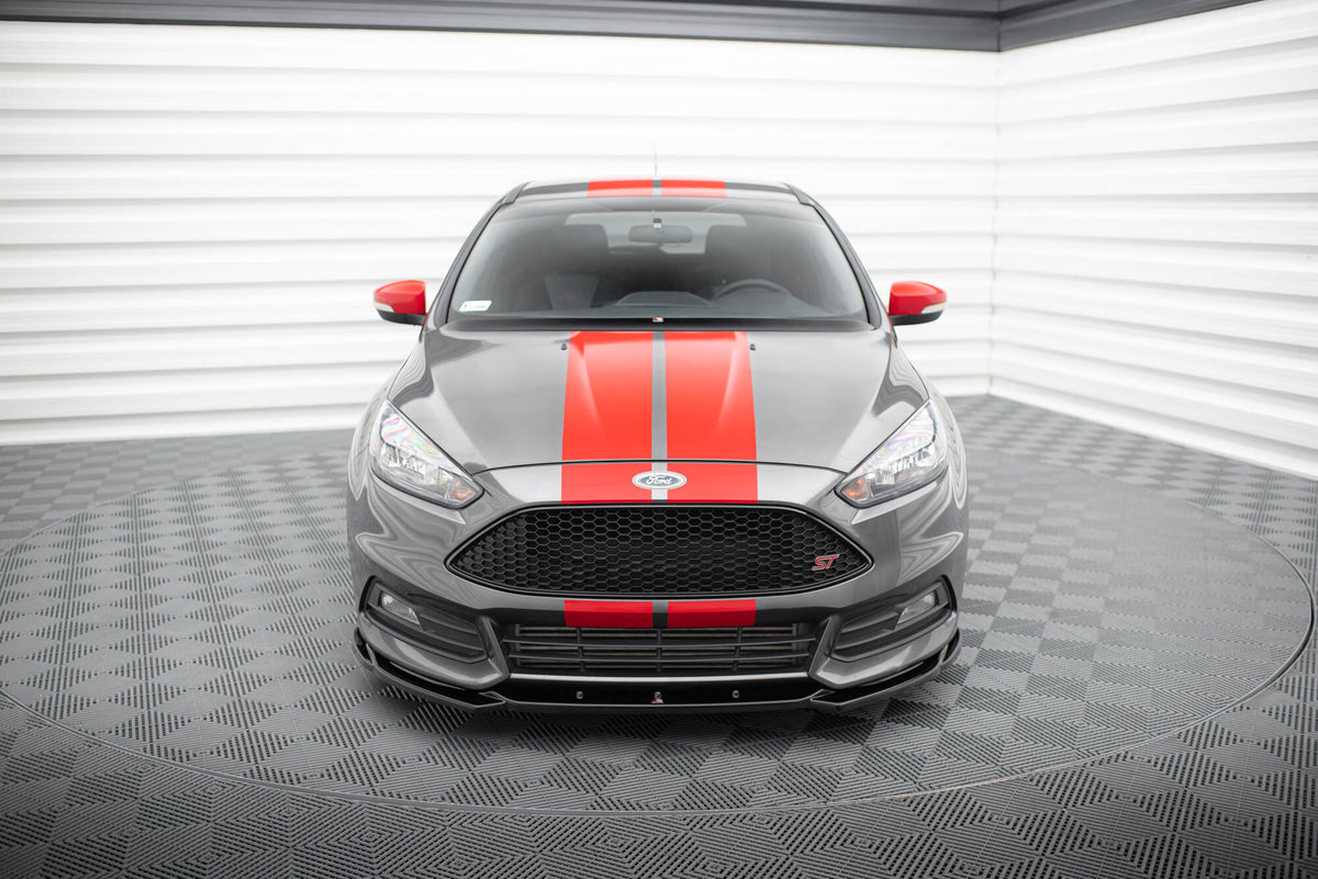 Front Splitter V.5 suitable for Ford Focus ST Mk3 Facelift