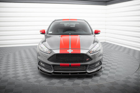 Front Splitter V.5 suitable for Ford Focus ST Mk3 Facelift