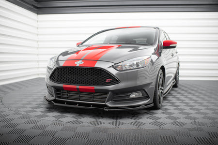 Front Splitter V.5 suitable for Ford Focus ST Mk3 Facelift