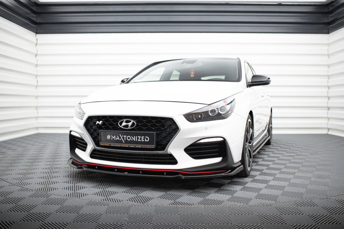 Front Splitter V.5 suitable for Hyundai I30 N Mk3 Hatchback/ Fastback