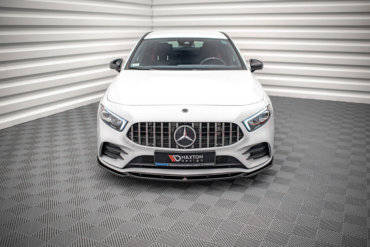 Front Splitter V.5 suitable for Mercedes A35 AMG / AMG-Line W177