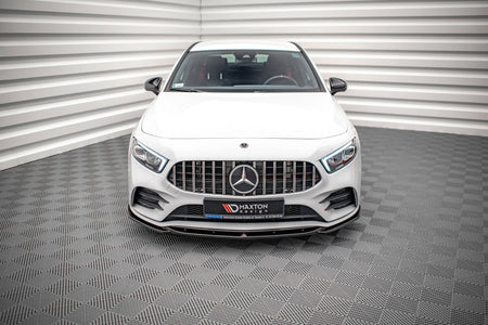 Front Splitter V.5 suitable for Mercedes A35 AMG / AMG-Line W177