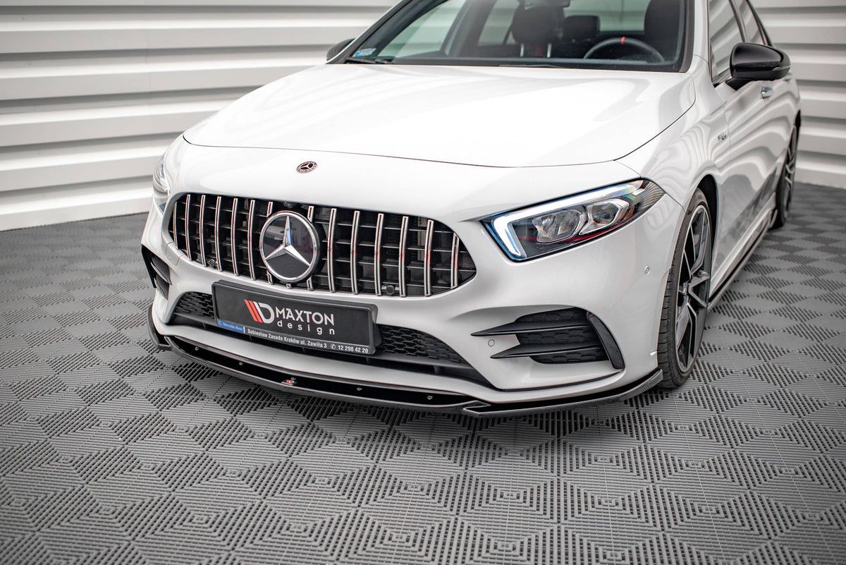 Front Splitter V.5 suitable for Mercedes A35 AMG / AMG-Line W177