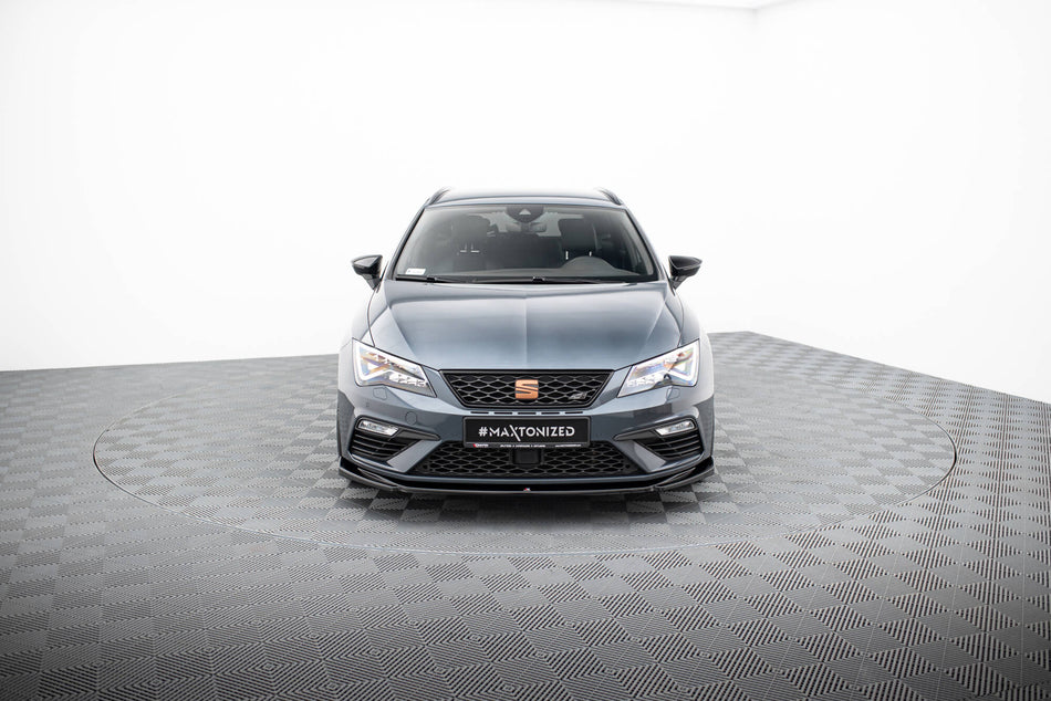 Front Splitter V.5 suitable for Seat Leon Cupra / FR Mk3 FL