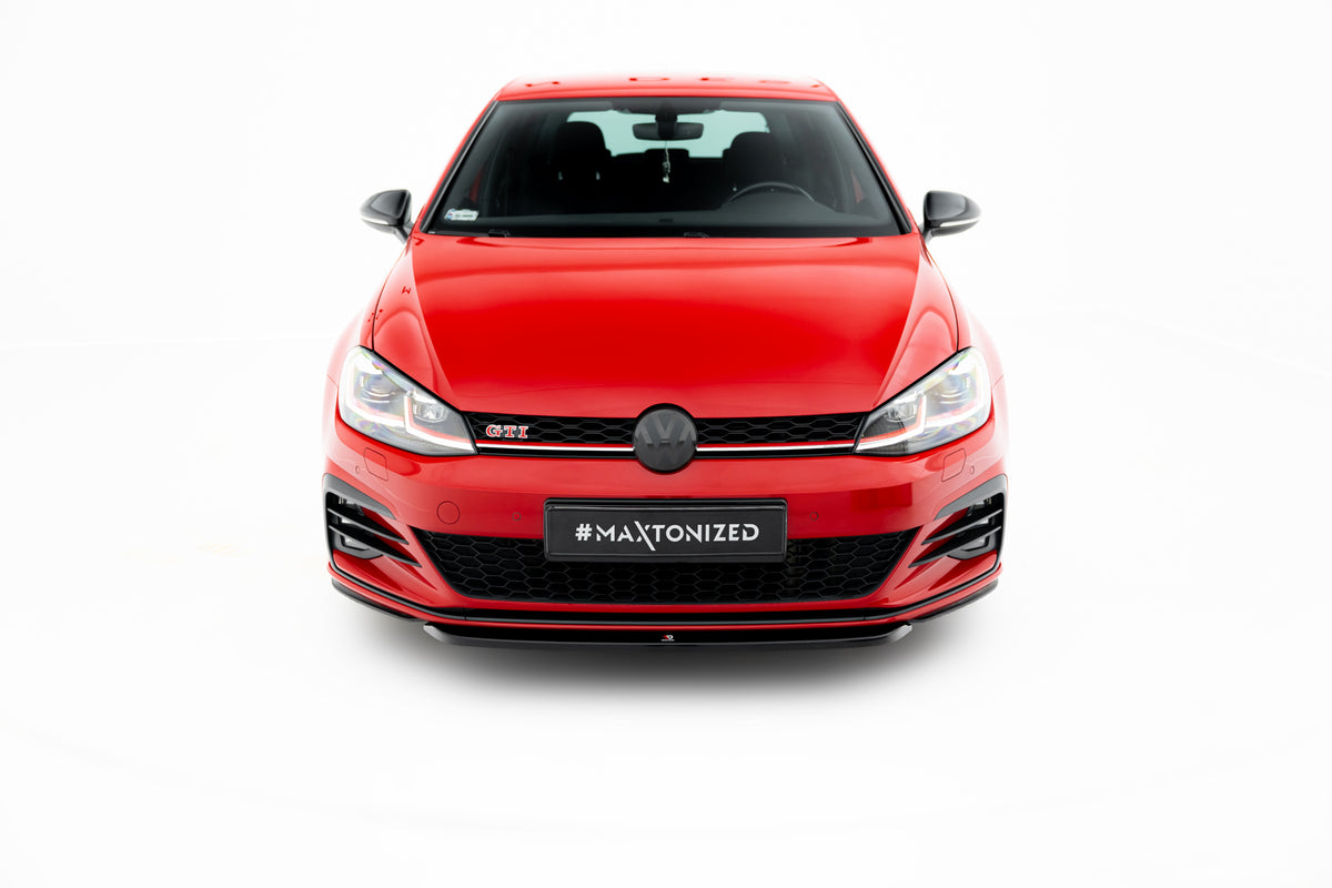 Front Splitter V.5 suitable for Volkswagen Golf GTI / GTD Mk7 Facelift