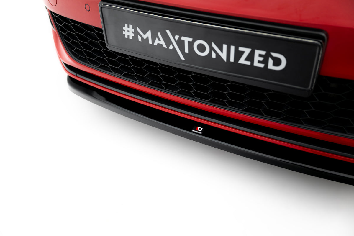 Front Splitter V.5 suitable for Volkswagen Golf GTI / GTD Mk7 Facelift