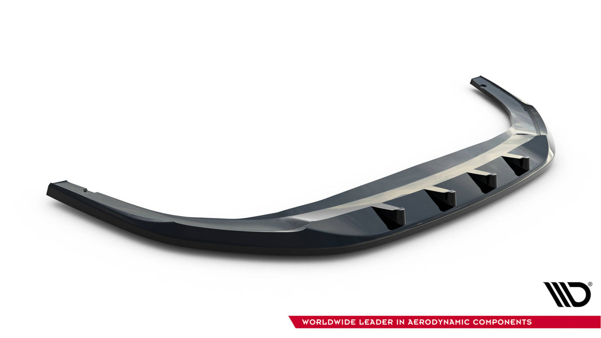 Front Splitter V.5 suitable for Volkswagen Golf GTI / GTE / R-Line Mk8 Facelift