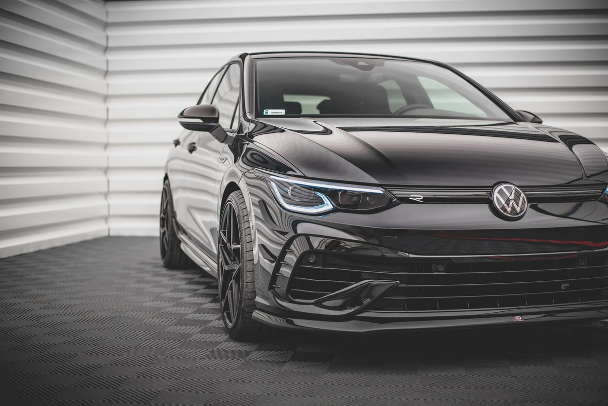 Front Splitter V.5 suitable for Volkswagen Golf R Hatchback / Variant  Mk8