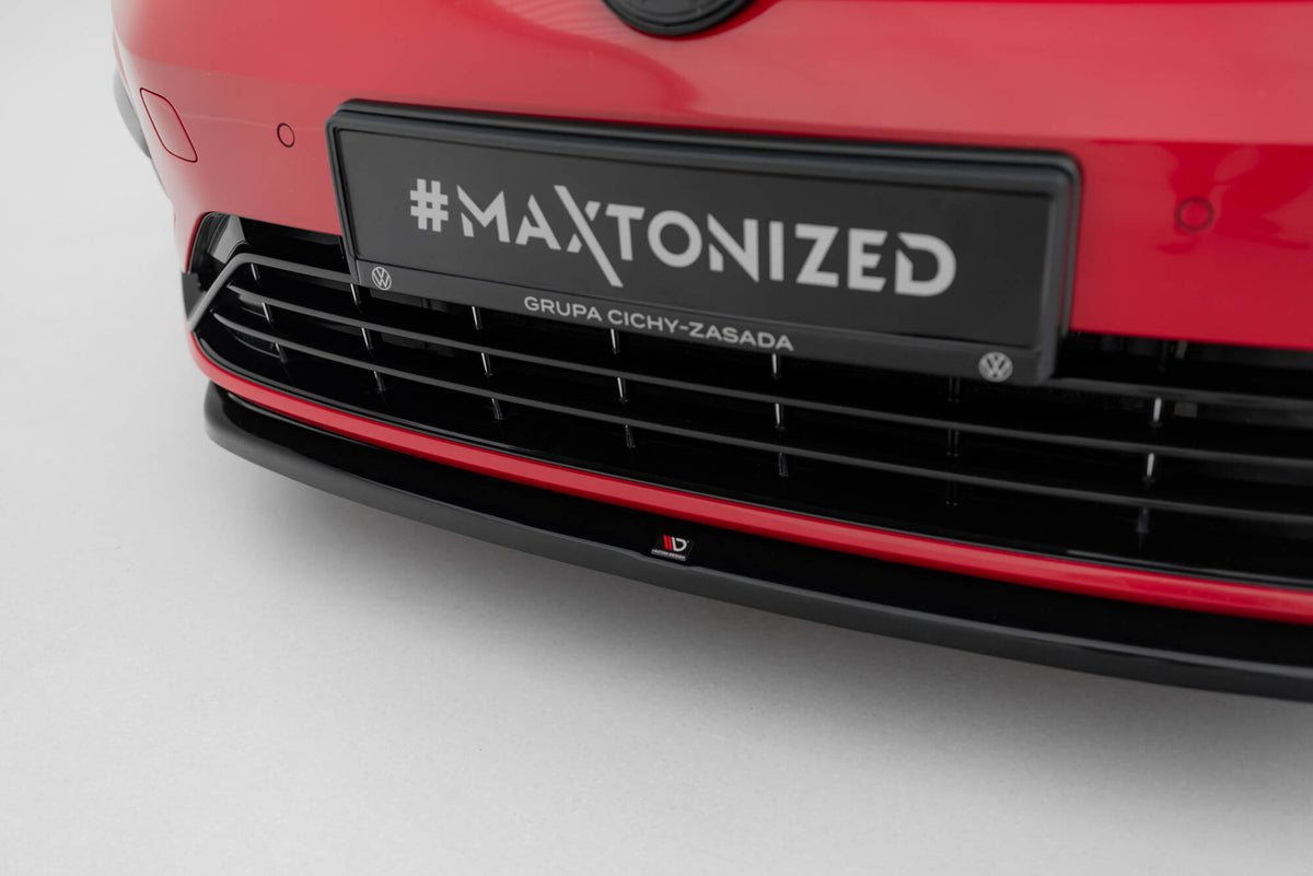 Front Splitter V.5 suitable for Volkswagen Golf R / R-Line Mk7 Facelift
