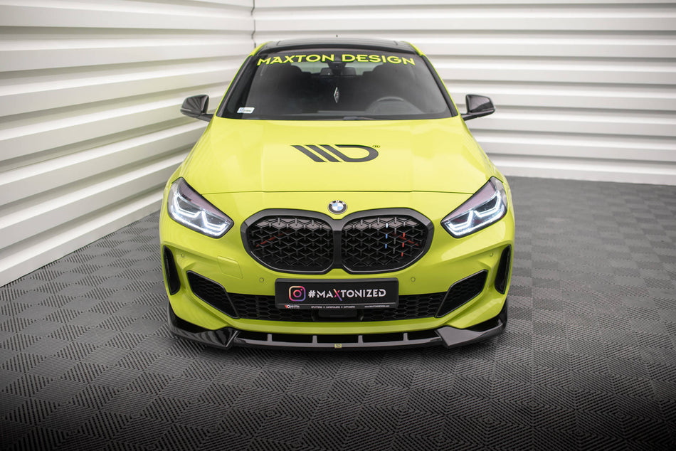 Front Splitter V.6 for suitable for BMW 1 M-Pack / M135i / 128ti F40