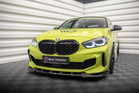 Front Splitter V.6 for suitable for BMW 1 M-Pack / M135i / 128ti F40