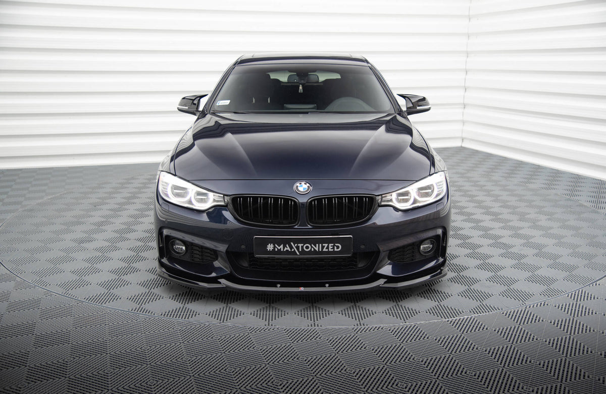 Front Splitter V.6 suitable for BMW 4 Coupe / Gran Coupe / Cabrio M-Pack F32 / F36 / F33