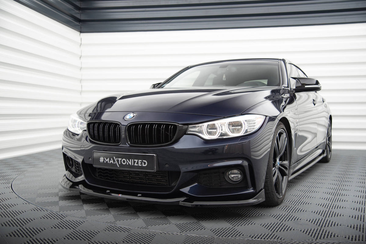 Front Splitter V.6 suitable for BMW 4 Coupe / Gran Coupe / Cabrio M-Pack F32 / F36 / F33