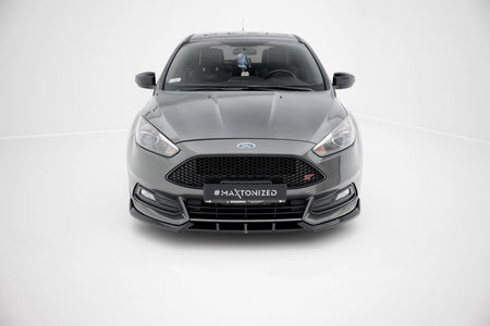 Front Splitter V.6 suitable for Ford Focus ST Mk3 Facelift