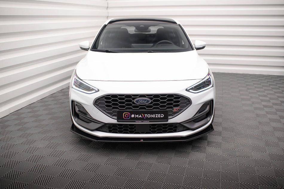 Front Splitter V.6 suitable for Ford Focus ST / ST-Line Mk4 Facelift
