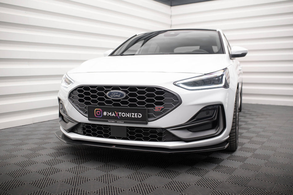 Front Splitter V.6 suitable for Ford Focus ST / ST-Line Mk4 Facelift