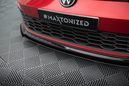 Front Splitter V.6 suitable for Volkswagen Golf GTI / GTE / GTD / R-Line Mk8