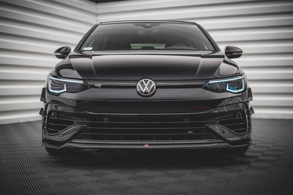 Front Splitter V.6 suitable for Volkswagen Golf R Hatchback / Variant  Mk8