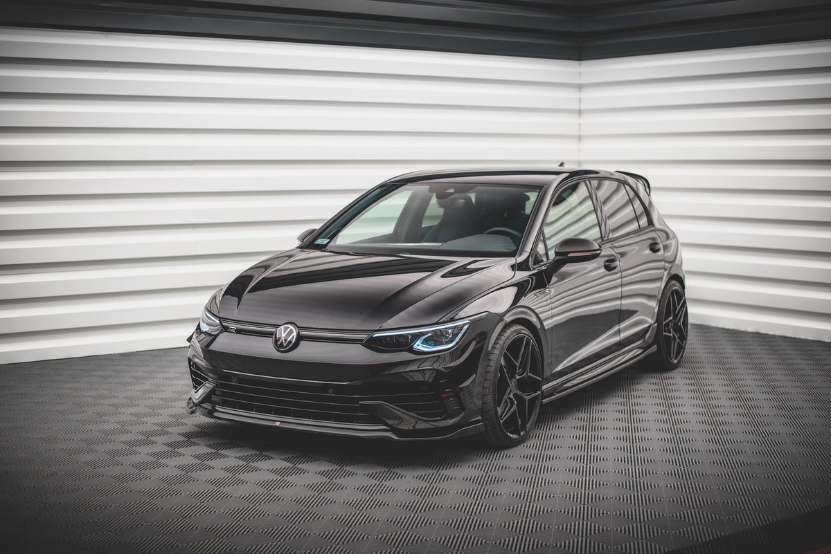 Front Splitter V.6 suitable for Volkswagen Golf R Hatchback / Variant  Mk8