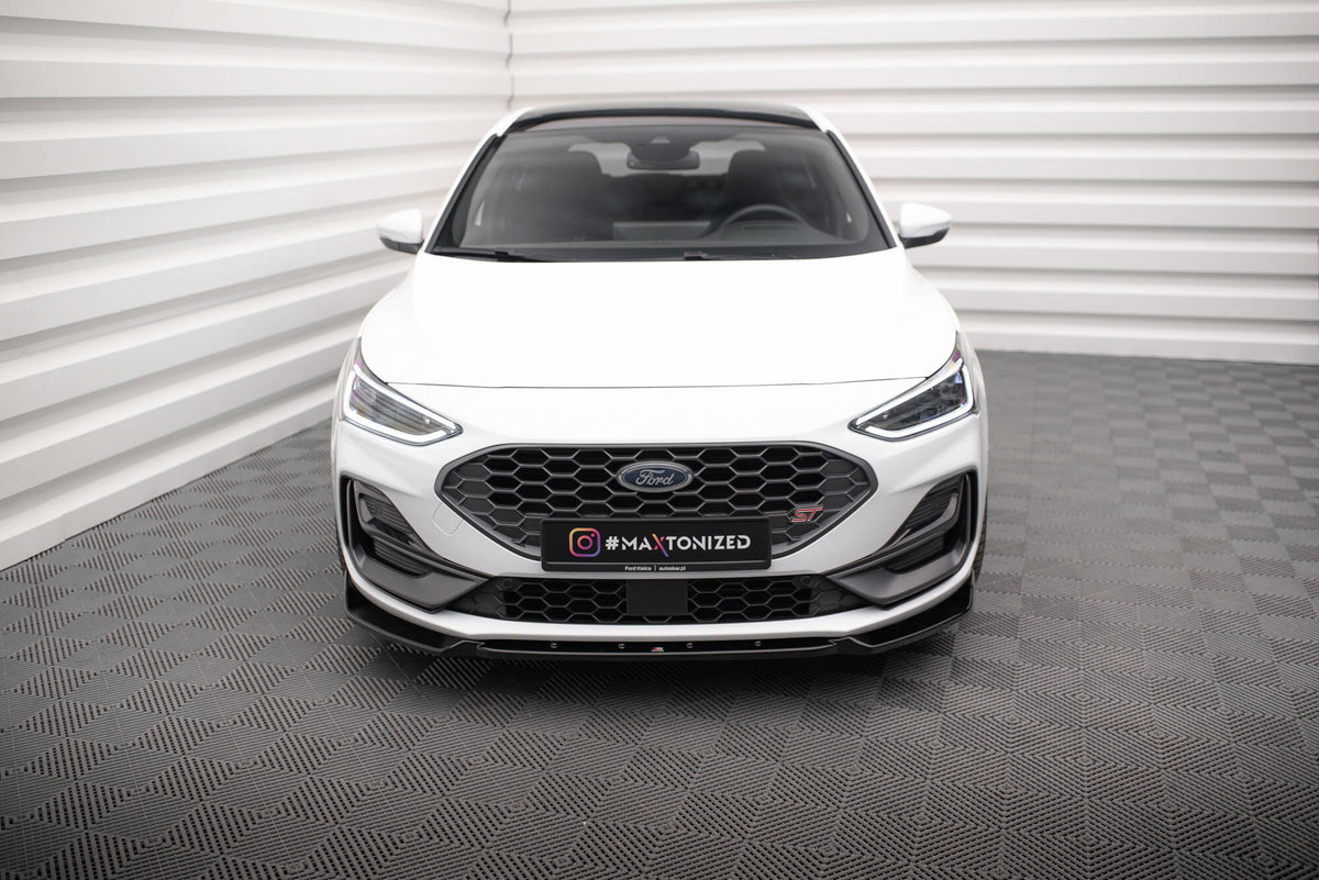 Front Splitter V.7 suitable for Ford Focus ST / ST-Line Mk4 Facelift