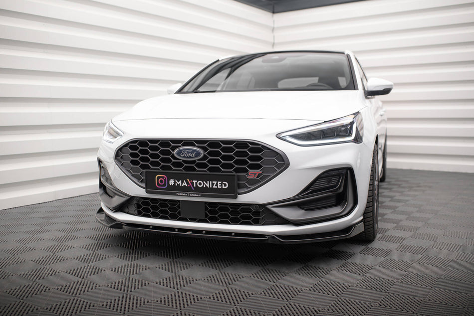 Front Splitter V.7 suitable for Ford Focus ST / ST-Line Mk4 Facelift