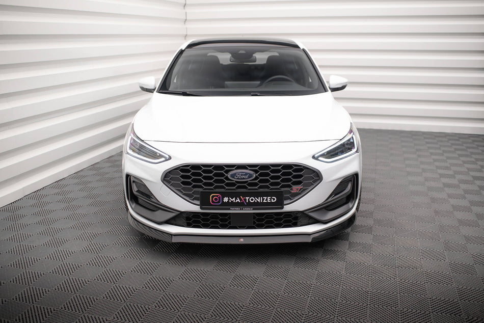 Front Splitter V.8 suitable for Ford Focus ST / ST-Line Mk4 Facelift