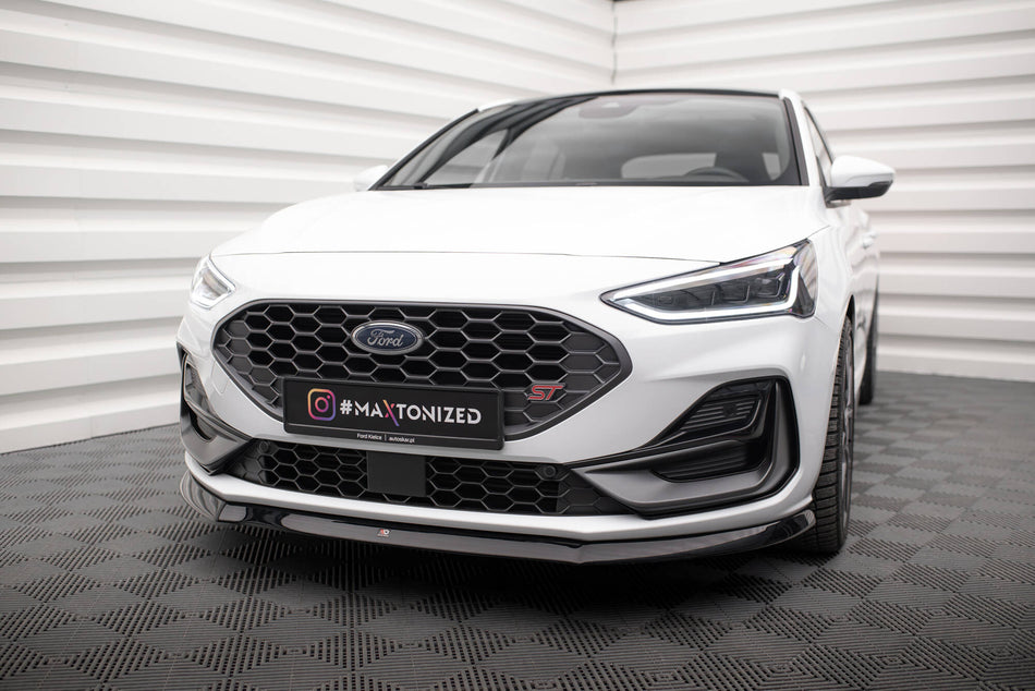 Front Splitter V.8 suitable for Ford Focus ST / ST-Line Mk4 Facelift