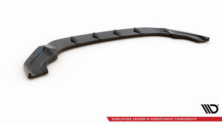 Front Splitter V.9 suitable for Volkswagen Golf R / R-Line Mk7 Facelift