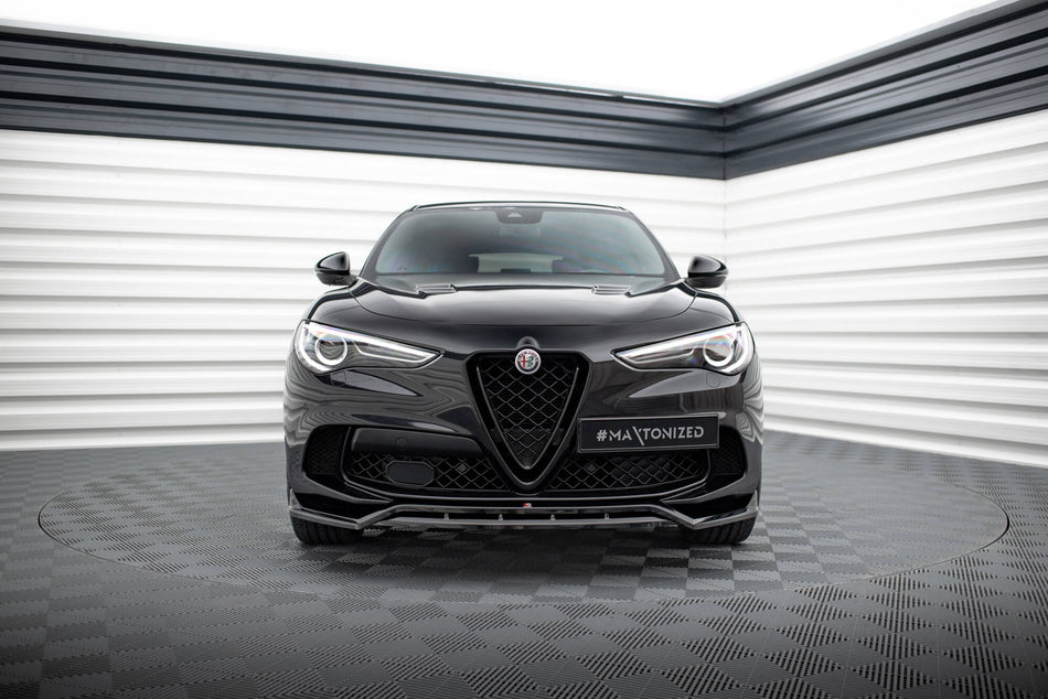 Front Splitter suitable for Alfa Romeo Stelvio Quadrifoglio Mk1