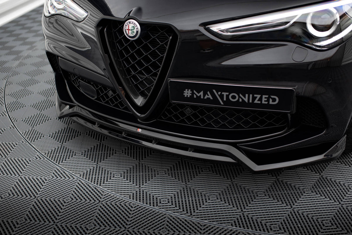 Front Splitter suitable for Alfa Romeo Stelvio Quadrifoglio Mk1