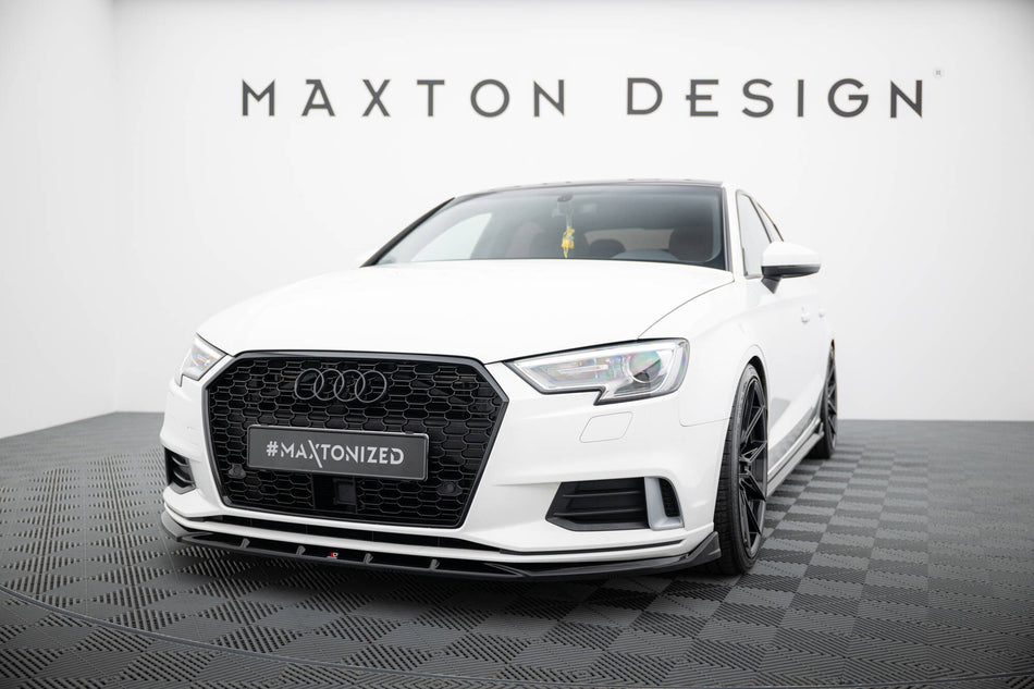 Front Splitter suitable for Audi A3 Sedan 8V Facelift