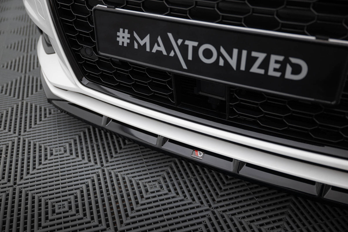 Front Splitter suitable for Audi A3 Sedan 8V Facelift