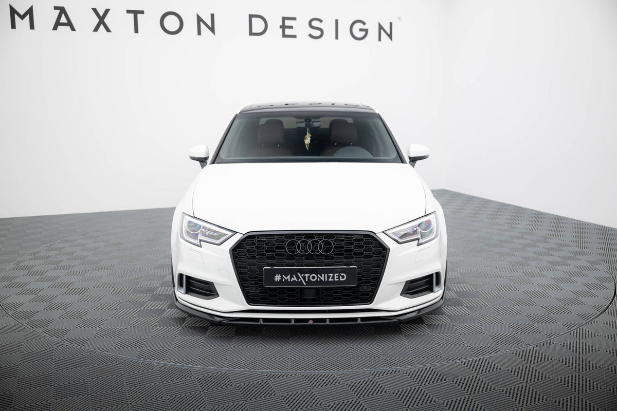 Front Splitter suitable for Audi A3 Sedan 8V Facelift