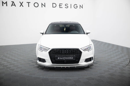 Front Splitter suitable for Audi A3 Sedan 8V Facelift