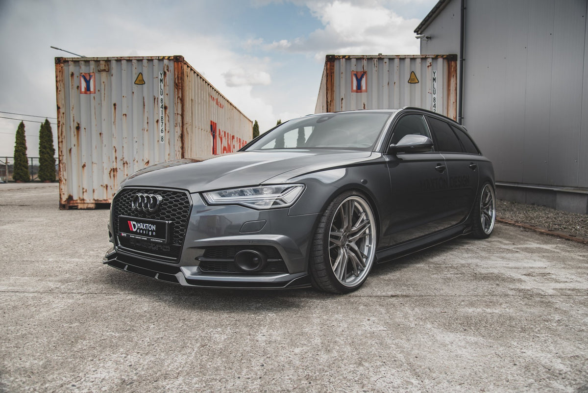 Front Splitter suitable for Audi A6 / A6 C7 S-line/ S6 C7 Facelift