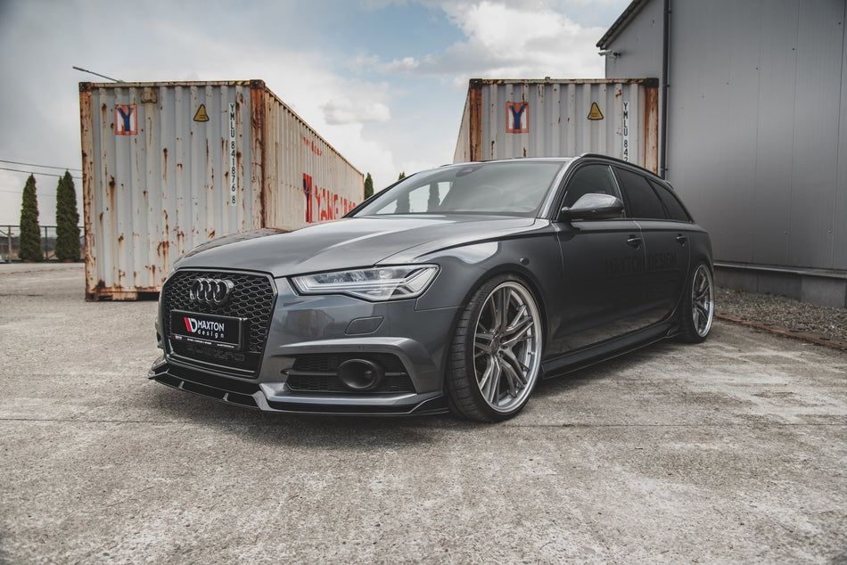 Front Splitter suitable for Audi A6 / A6 C7 S-line/ S6 C7 Facelift