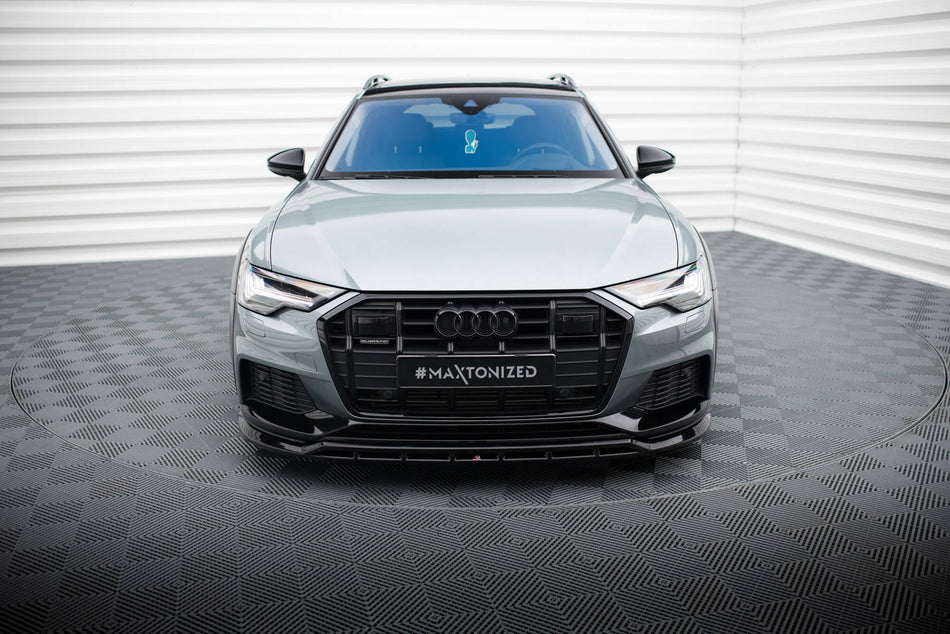 Front Splitter suitable for Audi A6 Allroad C8